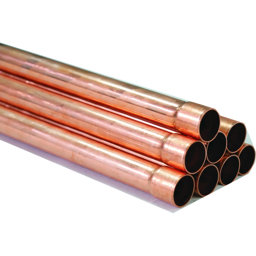 Medical Degreased Straight Copper Tube